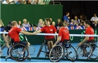 Wheelchair tennis showcased at Davis Cup tie